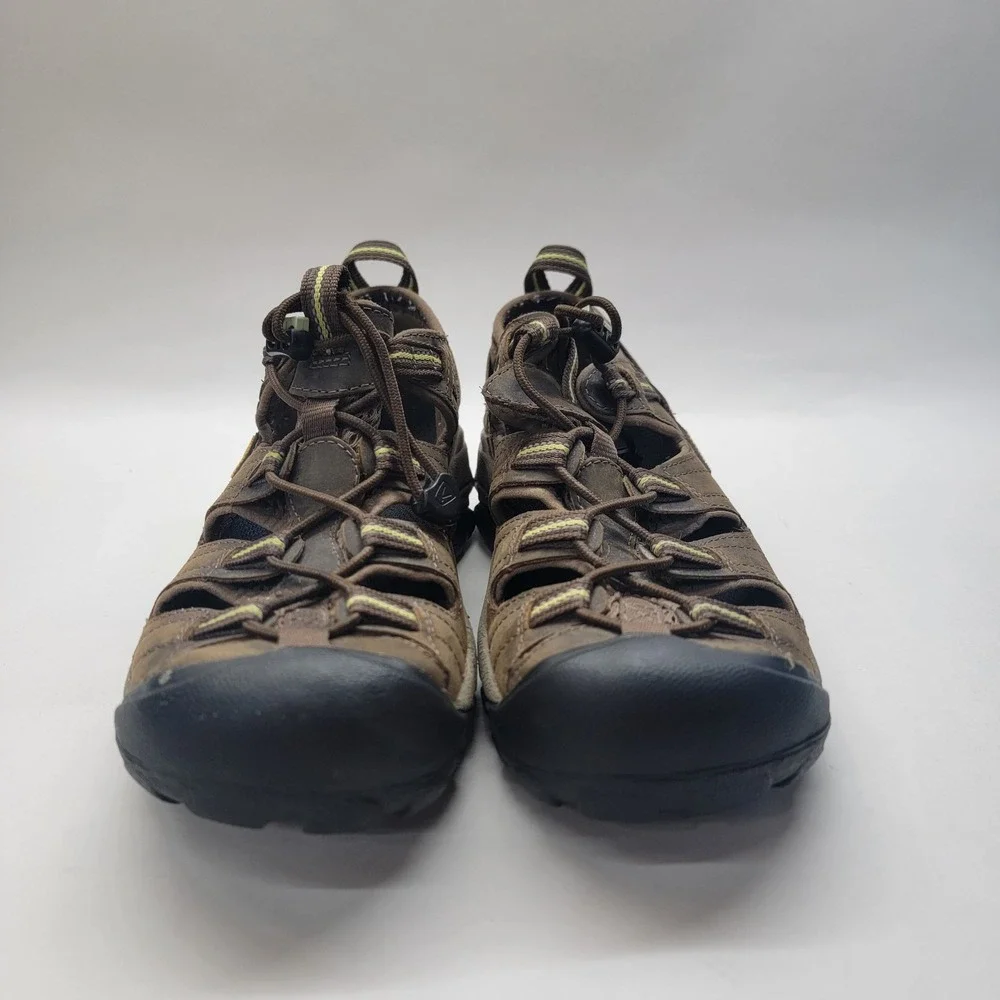 KEEN Arroyo II‎ Waterproof Hiking Shoe Sandals 1004147 Brown Leather Men's Sz 8 - Picture 6 of 10